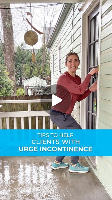 Dr. Sarah E Duvall, DPT, CPT on Instagram: "Need to pee the second the key goes in the lock? This is known as a type of urge incontinence, where the urgency is associated with a particular scenario rather than a movement. The more you clench your pelvic floor or abs to stop, the worse it can get. But the great news is that you can train your bladder. Try these moves instead: 1) The “Fake Out” Put yourself into the scenario, but then walk away. Repeat, getting closer to the actual action until you can complete the task without the urge. 2) The “Trust Fall” Perform some squats. Explore shifting into one hip more, and then the other. This can feel scary, but clenching your pelvic floor is only going to exhaust it and it won’t be able to do its job. Instead, create some natural lift in your Pee Your Pants Challenge, Need To Pee, Trust Fall, To Pee, Pelvic Floor, Two By Two, Train, Key, Instagram