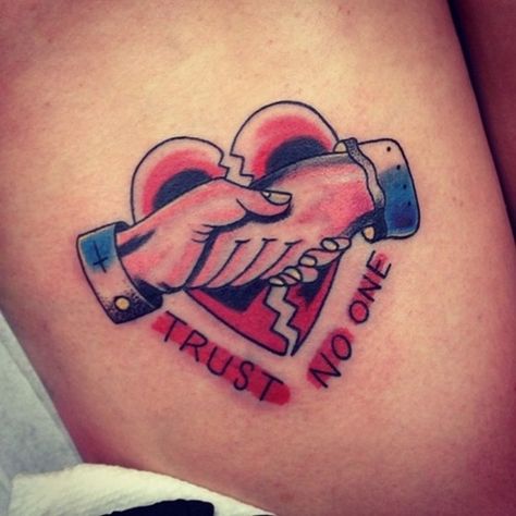 Breakup Tattoo Ideas Moving On, Break Up Tattoos, Heart Tattoo Wrist, Heart Tattoos, Heart Tattoo Designs, Wrist Tattoos For Women, Trust No One, Up Tattoos, First Tattoo