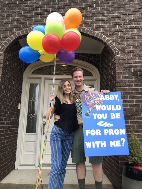 Up Promposal for Scouts Promposal Ideas For Her, Girl Ask Guy, Hoco Signs, Creative Prom Proposal Ideas, Prom Invites, Cute Promposals, School Dance Ideas, Promposal Ideas, Funny Prom