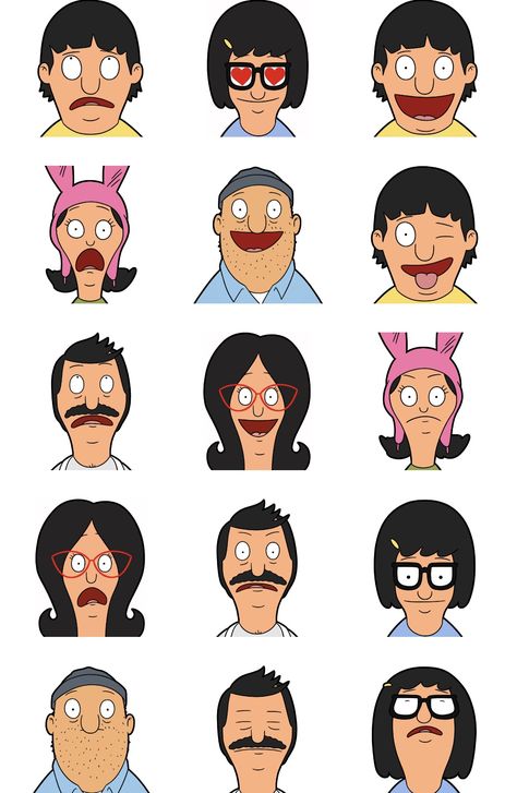 Bobs Burgers Wallpaper, Burger Drawing, Bobs Burgers Funny, Cell Project, Bobs Burgers Characters, Burger Icon, Burger Cartoon, Bobs Burgers Tina, Bobs Burger