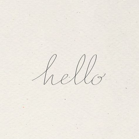 Hello greetings typography design resource vector | premium image by rawpixel.com / nunny Hello Text, Cursive Design, Text Banner, Hello Greeting, Cindy Lou, Doodle Lettering, Beige Background, Text Design, Design Element