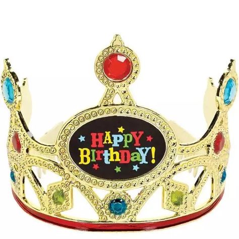 Happy Birthday Crown, Tiara Party, Birthday Tiara, Birthday Plate, Personalized Party Favors, Halloween Costume Shop, Kids Party Supplies, Sports Themed Party, Birthday Crown