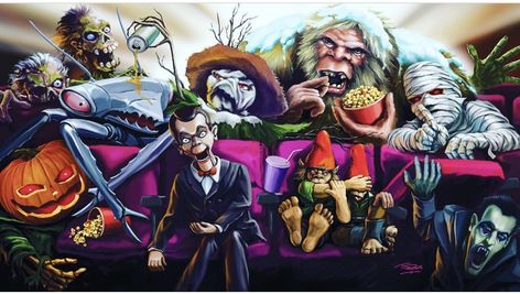 Trick Or Treat Aesthetic, Goosebumps Art, Goosebumps Characters, Nostalgia Halloween, Goosebumps Monsters, Slappy The Dummy, Horror Movies Halloween, Dead Silence, House Of Horrors