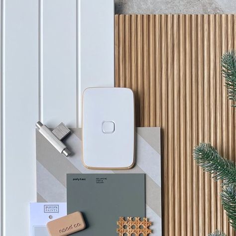 polytec Melbourne Selection Studio on Instagram: "Festive #FlatLay Products Displayed: polytec Calcutta 10 door profile in Prime Oak Woodmatt polytec Oasis Smooth polytec Calcutta door profile in Blossom White Smooth polytec Tivoli Ceppo Smooth Benchtop & laminate" Polytec Prime Oak Woodmatt, Festive Flatlay, Prime Oak Woodmatt, Prime Oak, Sorrento, House Inspiration, Laminate, Oasis, Melbourne