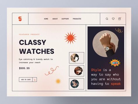 Retro Web Header Exploration 🔥🔥 by Soumitro Sobuj 💯🔥 for Twinkle on Dribbble Webdesign Portfolio, Web Header, 블로그 디자인, Website Trends, Minimalist Web Design, Ui Design Trends, Web Portfolio, Web Trends, 광고 디자인