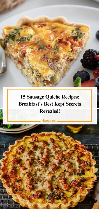 Wake up to breakfast's best-kept secrets with our 15 Sausage Quiche Recipes! 🍳🧀 Perfect for brunch or any morning occasion! 


#DishPulse #SausageQuiche #BreakfastIdeas #BrunchRecipes #HomemadeGoodness #CookingInspiration #FlavorfulCreations 𝗗𝗼𝘂𝗯𝗹𝗲-𝘁�𝗮𝗽 𝗶𝗳 𝘁𝗵𝗶𝘀 𝗰𝗮𝘂𝗴𝗵𝘁 𝘆𝗼𝘂𝗿 𝗲𝘆𝗲! Sausage Breakfast Quiche Recipes, Healthy Breakfast Quiche Recipes, Bacon And Sausage Quiche Recipes, Quiche Recipes With Sausage, Sausage And Pepper Quiche, Quiche Recipes Sausage, Sausage Quiche Recipes Crustless, Breakfast Sausage Dinner Recipes, Sausage Egg Quiche Recipes