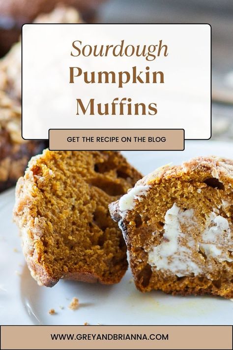 homemade sourdough pumpkin muffins Sourdough Pumpkin Muffins, Healthy Pumpkin Oatmeal Muffins, Sourdough Discard Pumpkin, Fall Recipes Easy, Easy Muffin Recipes, Easy Pumpkin Muffins, Muffins From Scratch, Pumpkin Bread Muffins, Pumpkin Oatmeal Muffins