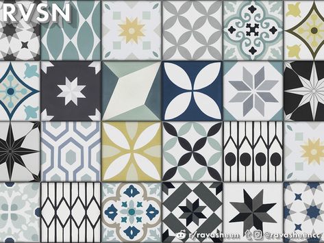 RAVASHEEN's Groutest Of All Tile The Sims 4 Backsplash Cc, Sims 4 Kitchen Backsplash, Sims Cc Tiles, Sims 4 Kitchen Backsplash Cc, Backsplash Sims 4 Cc, Sims 4 Backsplash, Ravasheen Cc, Sims 4 Backsplash Cc, Mod Wall