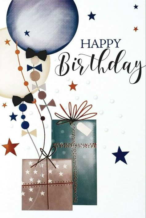 Birthday Envelope, Grandson Birthday Cards, Happy Birthday Man, Men Cards, Anniversaire Diy, Birthday Greetings Friend, Happy Birthday Art, Happy Birthday Greetings Friends, Grandson Birthday