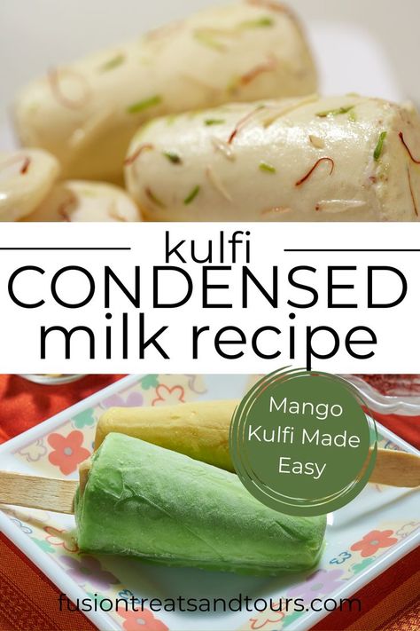 Check out this kulfi recipe video. Easy homemade kulfi condensed milk recipe. Learn how to make mango kulfi. Pakistani desserts. Kulfi Recipe Video, Kulfi Recipe Condensed Milk, Kulfi Recipe Easy, Pakistani Desserts, Mango Kulfi, Recipes With Cool Whip, Kulfi Recipe, Mango Pulp, Ice Cream Cake Recipe