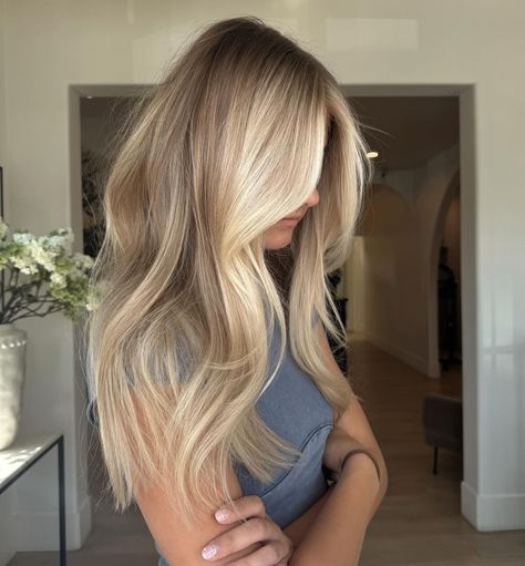 Butter Blonde Hair Color, Soap Nails, Butter Blonde Hair, Butter Blonde, Bronde Hair, Dirty Blonde Hair, Blonde Hair Inspiration, Blonde Hair Looks, Winter Hair Color