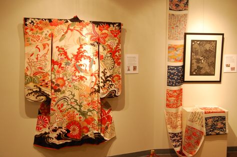 Sashiko Patterns, Embroidery Sashiko, Embroidery Kimono, Sashiko Pattern, Tree Embroidery, Japanese Home Decor, Japanese Decor, Scenery Paintings, Autumn Tree