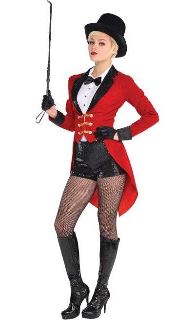 Circus Costumes Women, Circus Ring Master, Ring Leader Costume, Circus Ringmaster Costume, Circus Ring, Scary Clown Costume, Magician Costume, Circus Ringmaster, Ringmaster Costume