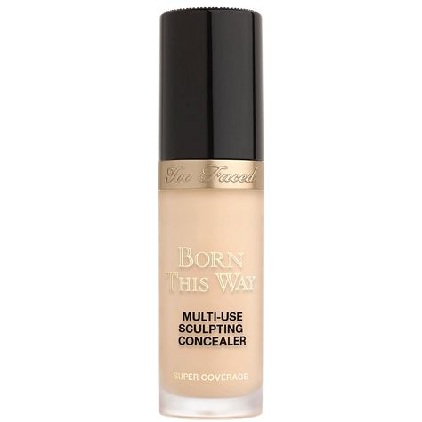 Buy Too Faced Born This Way Super Coverage Multi-Use Concealer 13.5ml (Various Shades) - Join Beauty Plus+ & earn 5 Points for every £1 you spend. Free & Next day delivery available. Contour Highlight, Shea Butter Body Shop, Toning Shampoo, Concealer Makeup, Liquid Concealer, Creamy Concealer, Makeup Sale, Born This Way, Skin Toner