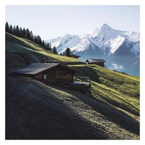 Austria Wanderlust   Amazing via @tomklockerphoto  #wanderlustwatches Tirol Austria, Cabin In The Mountains, Cabin In The Woods, Photography Travel, Cabins In The Woods, Nature Travel, Go Outside, Land Scape, Blog Photography