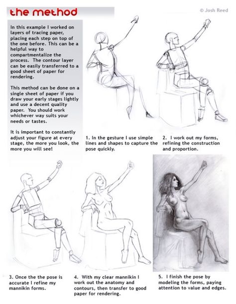 HOW TO DRAW BODY SHAPES: 30 Tutorials For Beginners - Page 2 of 3 - Bored Art Anatomy Construction, Figure Tutorial, Figure Construction, How To Draw Bodies, Figure Gesture, Anatomy Education, How To Draw People, Body Draw, Male Figure Drawing