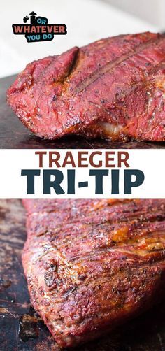 Tri Tip Smoker Recipes, Bradley Smoker Recipes, Traeger Smoker Recipes, Easy Barbecue Recipes, Tri Tip Steak Recipes, Tritip Recipes, Smoker Grill Recipes, Smoked Tri Tip, Bbq Smoker Recipes