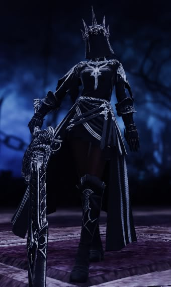 Necromancer Robes, Black Fantasy Outfit, Dark Fantasy Outfits, Dark Fantasy Fashion, Dark Images, Eorzea Collection, Fantasy Costumes, Fantasy Armor, Final Fantasy Xiv