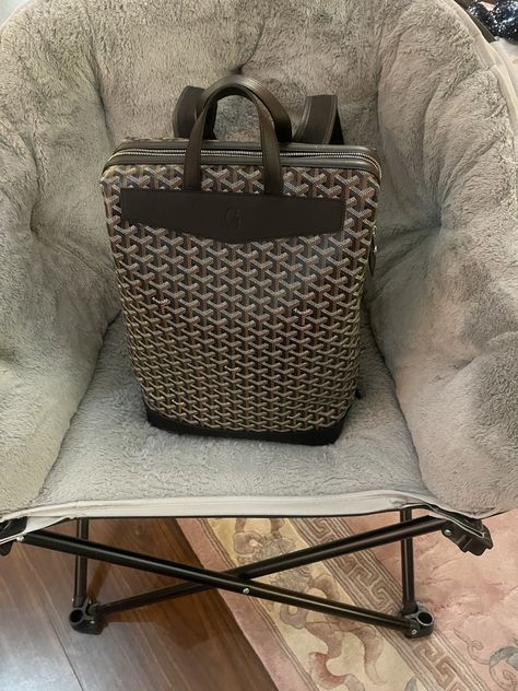 Goyard Goyard backpack cisalpin black | Grailed Goyard Backpack, Goyard Men, Goyard Luggage, Secretary Outfits, Men's Backpack, Mens Accessories, Backpacks, My Style, Black