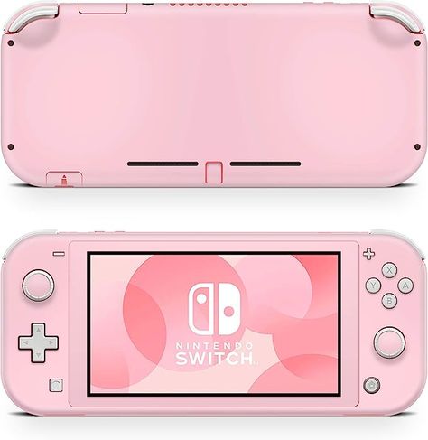 Nintendo Switch Pink Aesthetic, Pink Nintendo Switch Aesthetic, Pink Switch Lite, Pink Nintendo Switch, Nintendo Light, Switch Lite Accessories, Pink Switch, Pink Nintendo, Kawaii Couple