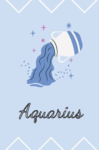 Zodiac Notebook, Aquarius Aesthetic, Themed Journal, Composition Notebooks, Aesthetic Notes, Reading Apps, Aquarius Zodiac, Composition Notebook, Notebook Journal