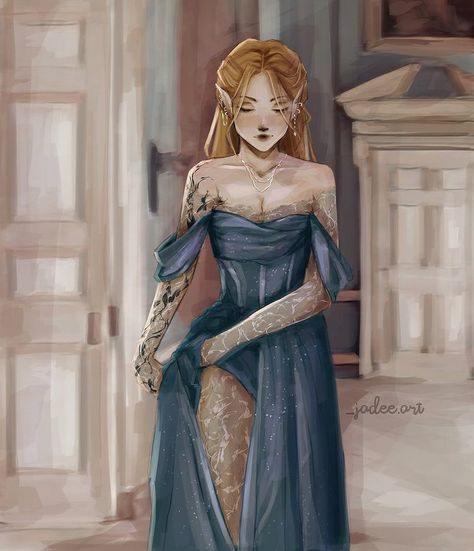 Feyre White Dress Acotar Fanart, Feyre Lilac Dress, Tamlin Beast Acotar Fanart, Gossamer Dress Feyre, Night Court Fashion Acomaf, Acotar Dresses Fanart, Feyre Inspired Outfit, Feyre In Night Court Clothes, Feyre High Lord Meeting Dress