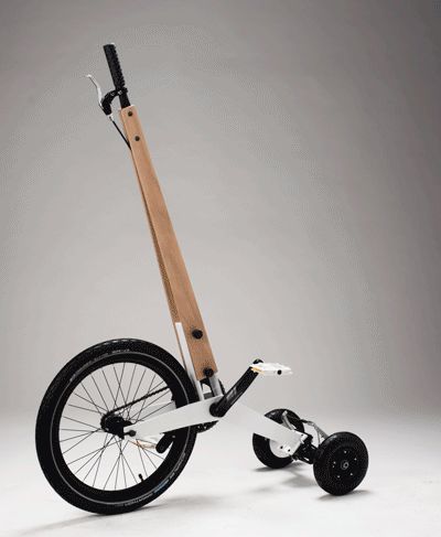 Halfbike Half Bike, Bike Puns, Bike With Sidecar, Electric Unicycle, Unique Vehicles, Wooden Bike, Solar Car, Unicycle, Custom Bicycle