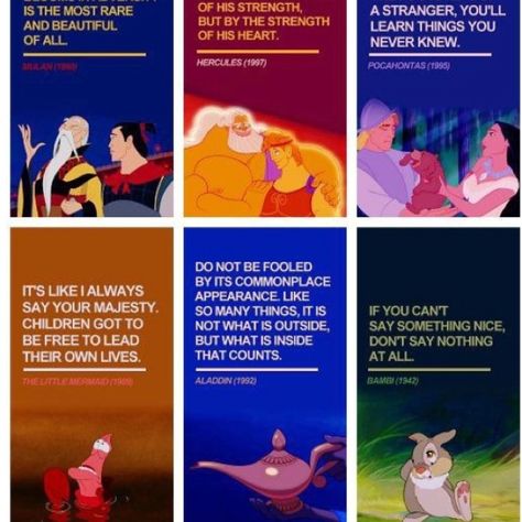 Cute Disney quotes. "A true hero isn't measured by the size of his strength, but by the size of his heart." Disney Movie Posters, How To Believe, Disney Movie Quotes, Disney Life, Disney Movie, Disney Memes, Disney Quotes, E Card, Disney Love