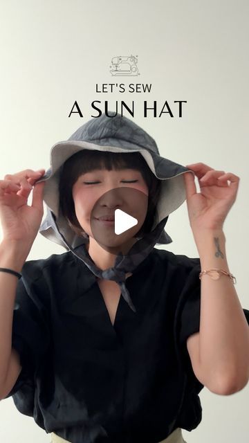 CBC Life on Instagram: "A sun hat to take you through the seasons.☀️🍂 In this episode of Sewing School, @yoursara_k provides step-by-step instructions for making your own version of this reversible hat, complete with details on how to adjust the brim length.👒☀️

She’ll also show you how to attach two different kinds of optional straps: long ties that add a dash of romance or a drawstring and cord for a sportier vibe.

Head to the link in our bio for the full 10-minute tutorial and to download the pattern.

#sewing #sewingproject #sewingpattern #sewersofinstagram #sewingtutorial" Sewing School, Pattern Sewing, The Seasons, 10 Minute, Sun Hat, Sewing Tutorials, Step By Step Instructions, Sun Hats, Instagram A