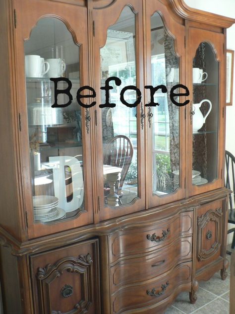 Don’t Tell the Others, but This One’s My Favorite – Riggstown Road Other Uses For China Cabinets, Painting Old China Cabinet Ideas, How To Decorate A China Cabinet, Glass Hutch Decorating Ideas, Repurpose China Cabinet Ideas, Top Of Hutch Decor Ideas, Painting China Cabinet Ideas, How To Display China In Cabinet, Redo Hutch Ideas