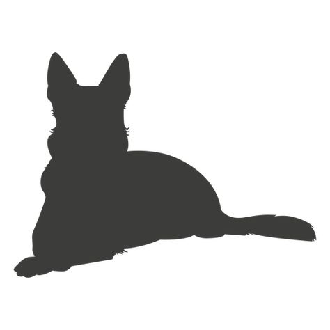 German shepherd laying silhouette #AD , #shepherd, #laying, #silhouette, #German Applique Cats, German Shepherd Silhouette, Bike Silhouette, Silhouette Dog, Login Design, Dog Png, Tauriel, Moms Crafts, Silhouette Illustration