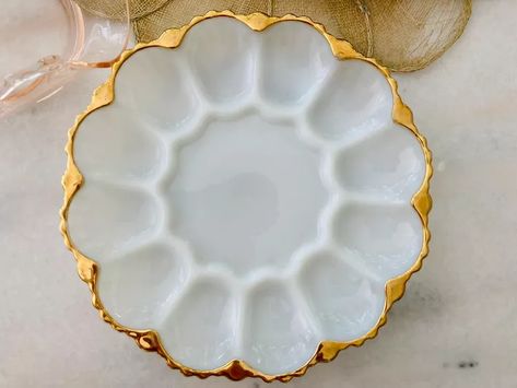 Deviled Egg Tray, Egg Platter, Wood Serving Platter, Devilled Eggs, Deviled Egg Platter, Blue Eggs, Deviled Eggs Recipe, Crystal Egg, Deviled Egg