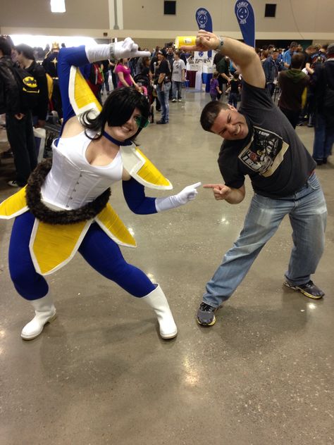 Female Vegeta (Dragon Ball Z) cosplay for Planet ComicCon 2014. Dragon Ball Z, Cosplay Costumes, Dragon Ball