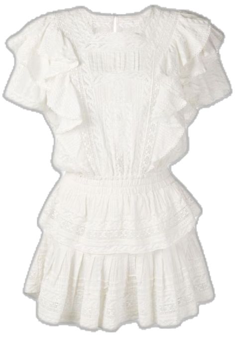 Stella Dress, Love Shack Fancy, Micro Mini Skirt, Skirt Mini, Lace Ruffle, Dress Cuts, In My Opinion, White Mini Dress, Ruffle Trim