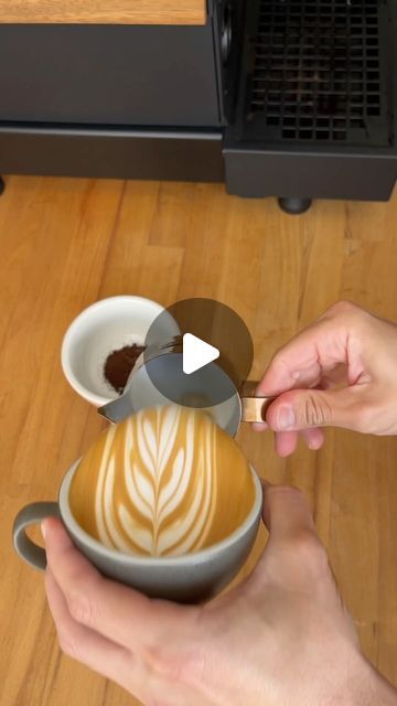 Asaf Rauch - Barista Swag Latte Art on Instagram: "Share this video! There are many ways to practice latte art, but I find this way to be the most similar to pouring freshly steamed milk over a fresh espresso. 

1. Use 80% water and 20% fresh milk - the final result is identical to regular milk, and it’s cheaper than skim milk. 
2. Use dry spent coffee - it gives a nice contrast, and it’s cheaper than chocolate powder
3. Use supermarket coffee or coffee that got stale, and you don’t want to drink it. Alternatively, you can use instant coffee. It’s also fairly similar. 

 Give it a go and let me know how it went !

[ Latte Art Tulip Rosetta Heart Barista Swag How to Steam Milk Milk Pitcher Latte Art Pitcher ]

#latteart #coffee #latte #barista #espresso #cappuccino #baristalife #baristadail How To Steam Milk, Latte Art Tutorial, Steam Milk, Steamed Milk, Foam Art, Coffee Hacks, Milk Pitcher, Elegant Desserts, Chocolate Powder