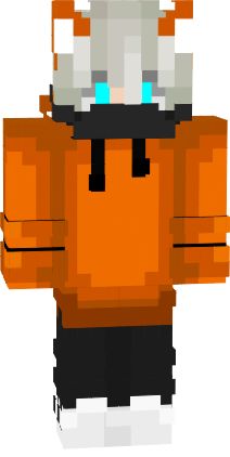 Nova Skin Gallery - Minecraft Skins from NovaSkin Editor Fox Boy, Oak Logs, Nova Skin, Nova Skin Gallery, Horse Armor, Fox Tail, Blue Dye, Minecraft Skin, Pumpkin Faces