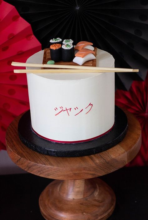 Japanese Birthday Cake Japanese Themed Birthday Cake Japanese Birthday Cake, Themed Cake Ideas, Cake Japanese, Birthday Cake Pancakes, Bolo Musical, Japan Cake, Birthday Cake Recipes, 22nd Birthday Cakes, 20 Birthday Cake