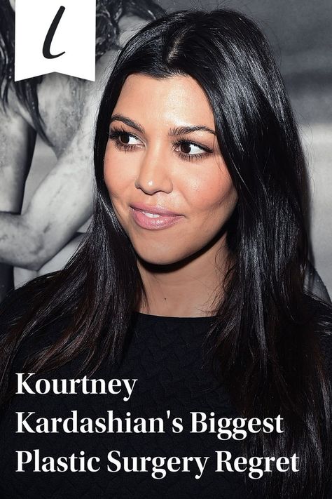 The Kardashian family has been at the center of plenty of plastic surgery speculation over the years. Although the reality stars have admitted to getting some cosmetic work done, they've also strongly denied many of the rumors surrounding their changing faces and bodies.  #kardashian #platicsurgery Kardashian Plastic Surgery, Kourtney Kardashian Hair, Bad Celebrity Plastic Surgery, Extreme Plastic Surgery, Funny Celebrity Pics, Kardashian Hair, Celebrity Plastic Surgery, Kardashian Family, Beauty Standards