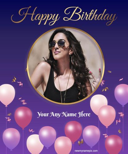 Birthday Wishes For Wife With Photo, Happy Birthday Wish For Daughter, Happy Birthday With Name And Photo, Birthday Wishes With Photo Edit, Happy Birthday Wishes Png, Happy Birthday With Photo, Birthday Wish For Daughter, Happy Birthday Frame Add Photo, Birthday Frames Design