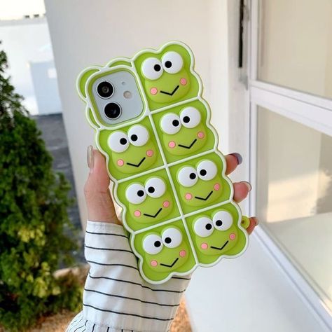 Photo Iphone Case, Pop It Fidget, Frog Decor, Kids Sensory, Phone Case For Iphone 11, Case For Iphone 11, Frog And Toad, Cute Keychain