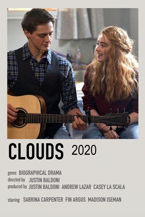 Sabrina Carpenter Movies, Poster Polaroid, Justin Baldoni, Disney Channel Movies, Disney Movie Posters, Movie Club, Polaroid Poster, Minimalist Movie Poster, 2020 Movies