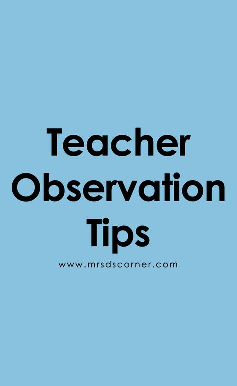 Teacher Observation Checklist, Teacher Observation Form, Teacher Observation, Lead Teacher, Stage Fright, Special Education Elementary, Teacher Assistant, Teaching Inspiration, Classroom Behavior