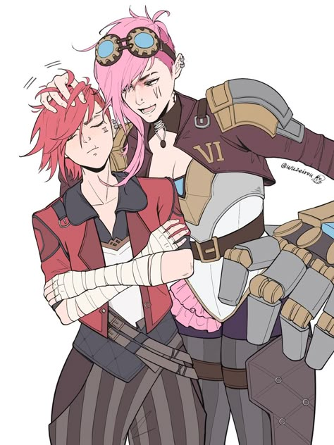 Zed League Of Legends, League Of Legends Comic, Vi League Of Legends, Height Difference, Arte Punk, Jinx League Of Legends, League Of Legends Characters, Anime Child, Cartoon Memes