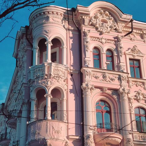 Ukraine 🌺 Ukraine Architecture, Poland Architecture, Gorgeous Architecture, Colorful Architecture, Danish Architecture, English Projects, Nyc Aesthetic, Entertainment Design, New York Apartment