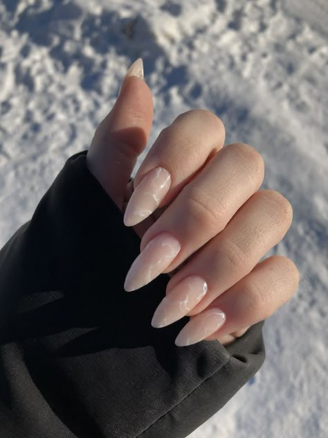 Nails design ideas inspo style cute Neon Acrylic Nails, Milky Nails, Almond Acrylic Nails, Girls Nails, Dream Nails, Fire Nails, Classy Nails, Pretty Acrylic Nails, Best Acrylic Nails