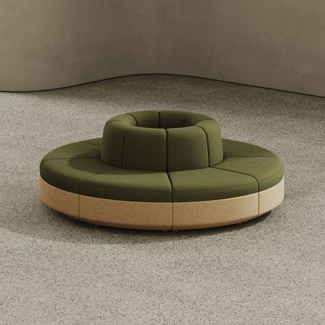 Circular Seating, Restaurant Sofa, Office Redesign, Week In London, Solid Oak Coffee Table, Dunes House, Steel Stool, British Furniture, Modular Seating