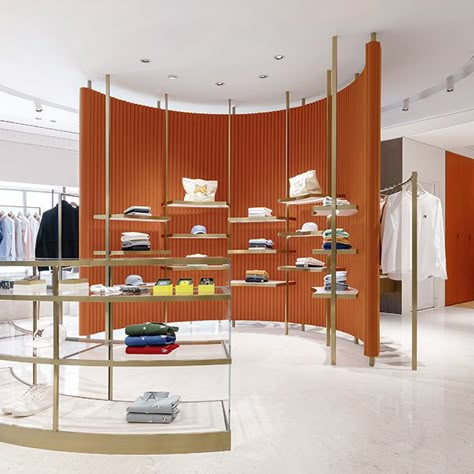 Concept Store Ideas, Popup Store Design, Fitting Room Design, Retail Space Design, Joinery Design, Wood Store, Store Layout, Showroom Interior Design, Boutique Interior Design