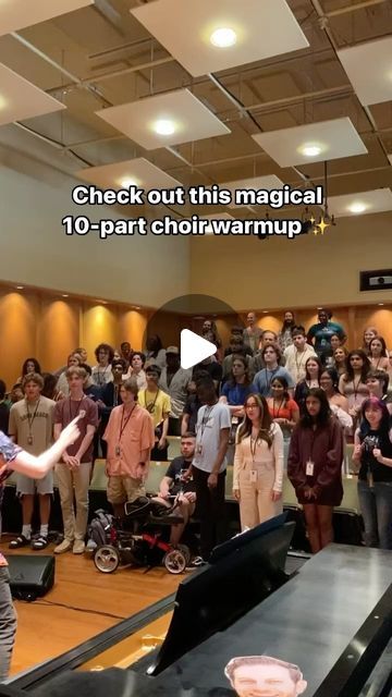 A Cappella Academy | 501(c)(3) on Instagram: "Check out this ✨ magical ✨ 10 part choir warm-up!" Choral Warmups, Choir Aesthetic, Choir Warm Ups, Teaching Choir, Middle School Choir, Choir Director, Future Teacher, Hey Jude, Music Ideas