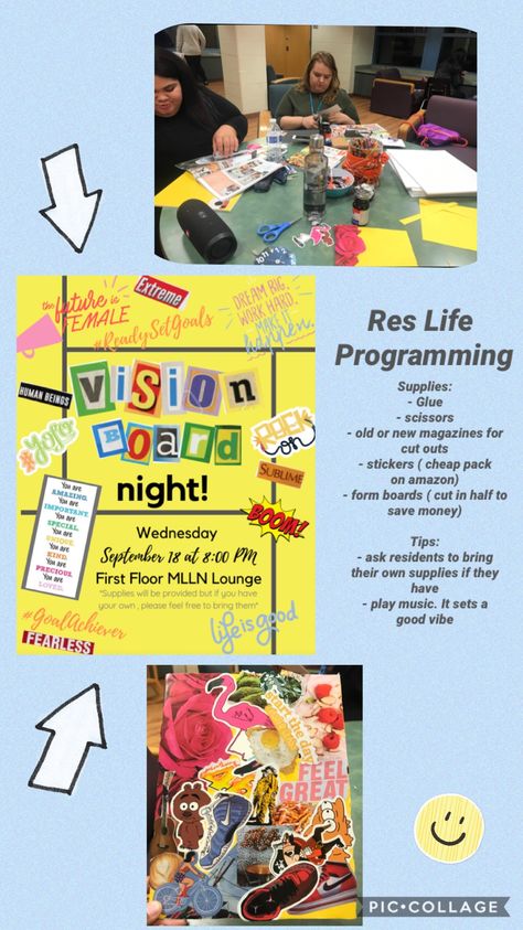 College Programs Events Residence Life, Dorm Programs Res Life, Easy Ra Programs, Fun Programs For College Students, Ra Floor Meeting Flyers, Ra Activities Programs, Floor Program Ideas Resident Assistant, Res Life Programs Activities, Fun Ra Events