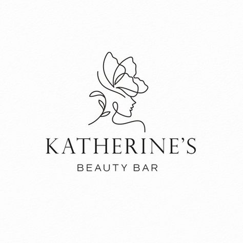 Spa Logos Ideas, Beauty By Logo, Ideas For Logos Design, Logo Design Butterfly, Beauty Logo Design Ideas Graphics, Butterfly Logo Design Ideas, Butterfly Logo Branding, Butterfly Logos, Spa Logo Design Ideas